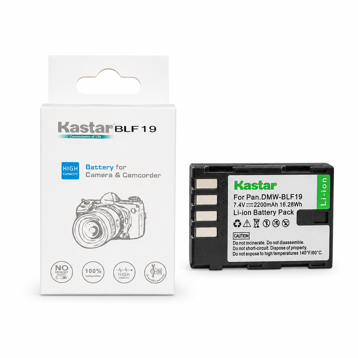 Kastar BLF19 Battery for Panasonic