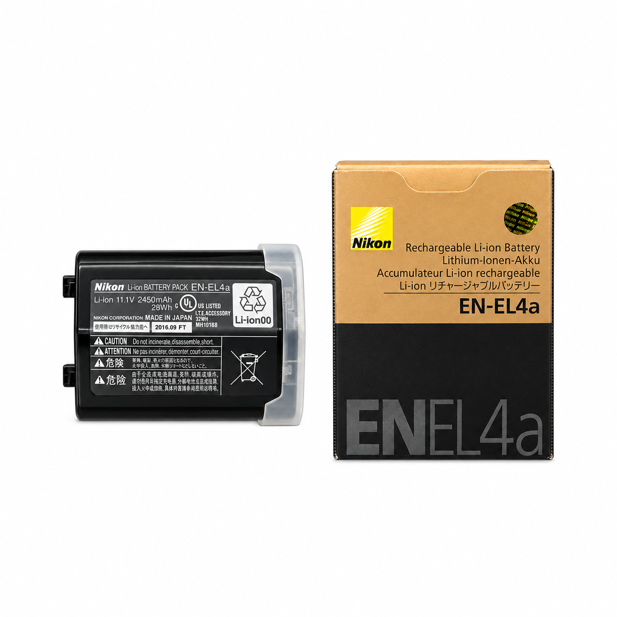 Batería Recargable Nikon EN-EL4a Li-ion