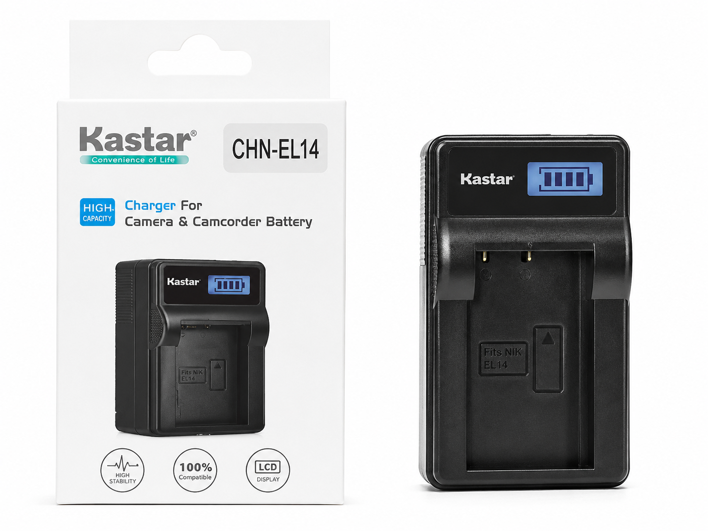 Kastar CHN-EL14 Charger for Nikon