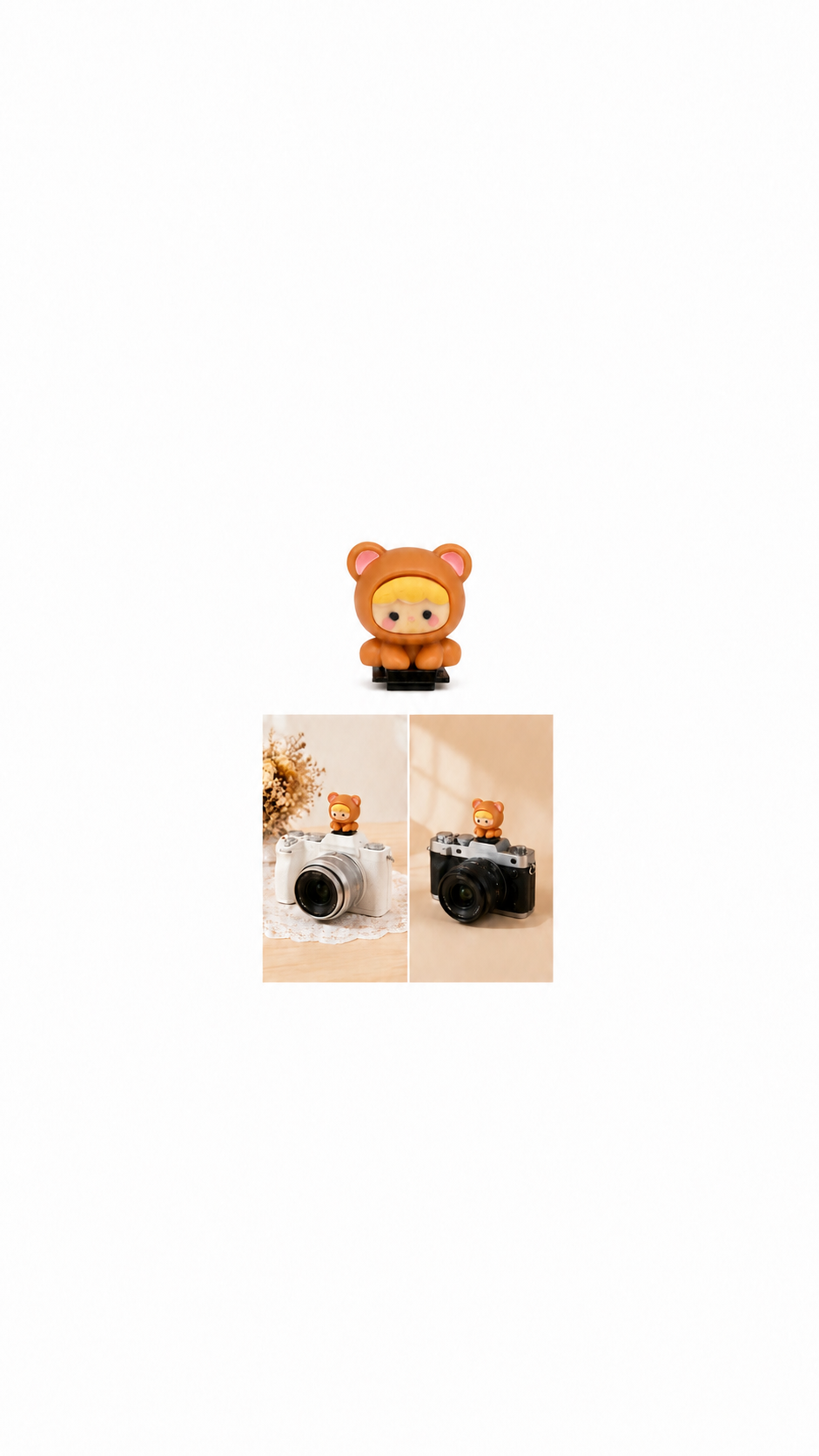 Orange Cute Baby Hot Shoe Cover