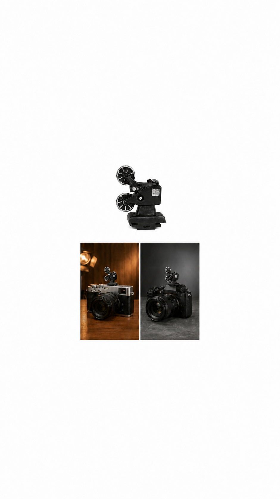 Adorno para zapata Hot Shoe de cámara – Proyector de cine retro