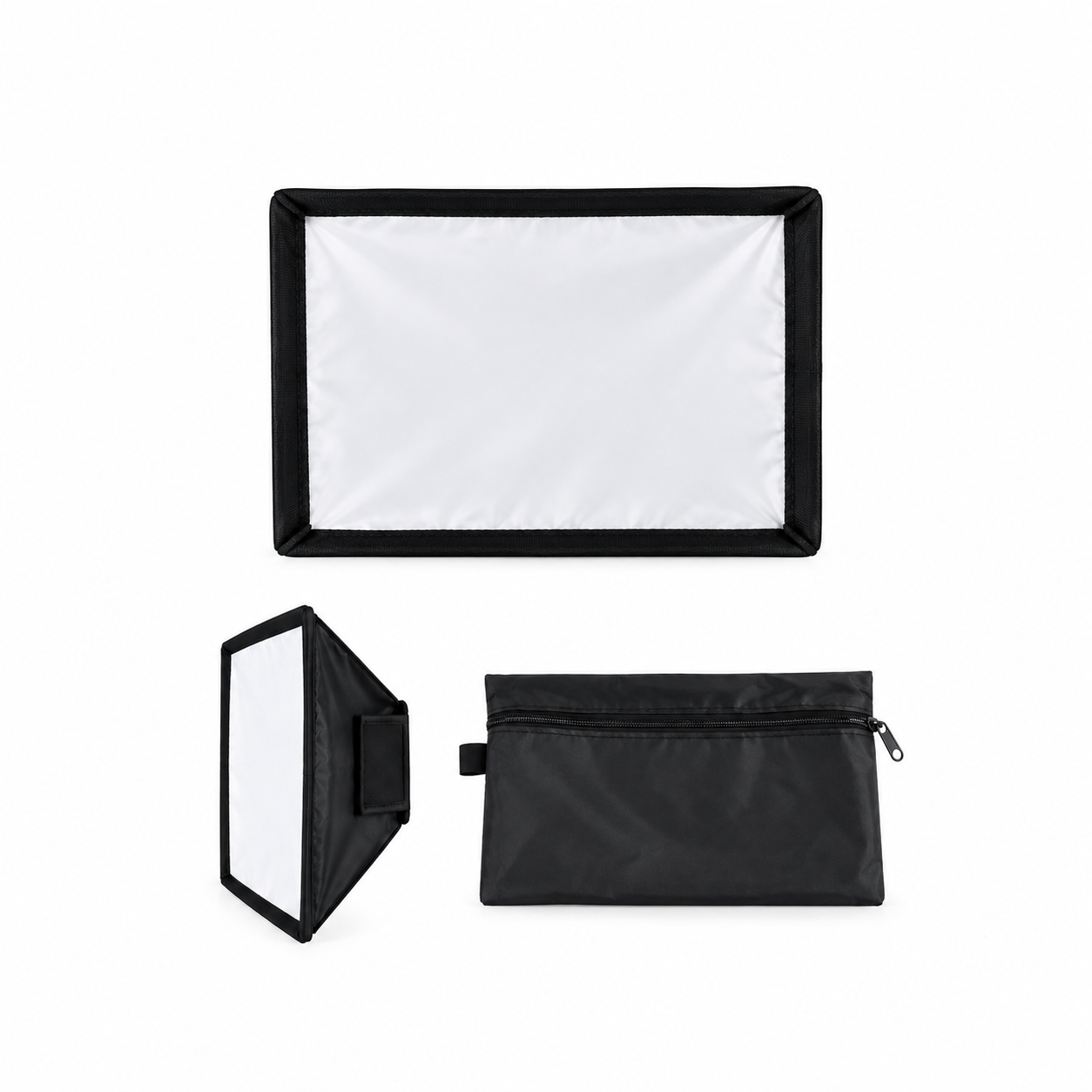 Softbox Rectangular Plegable para Flash Speedlight
