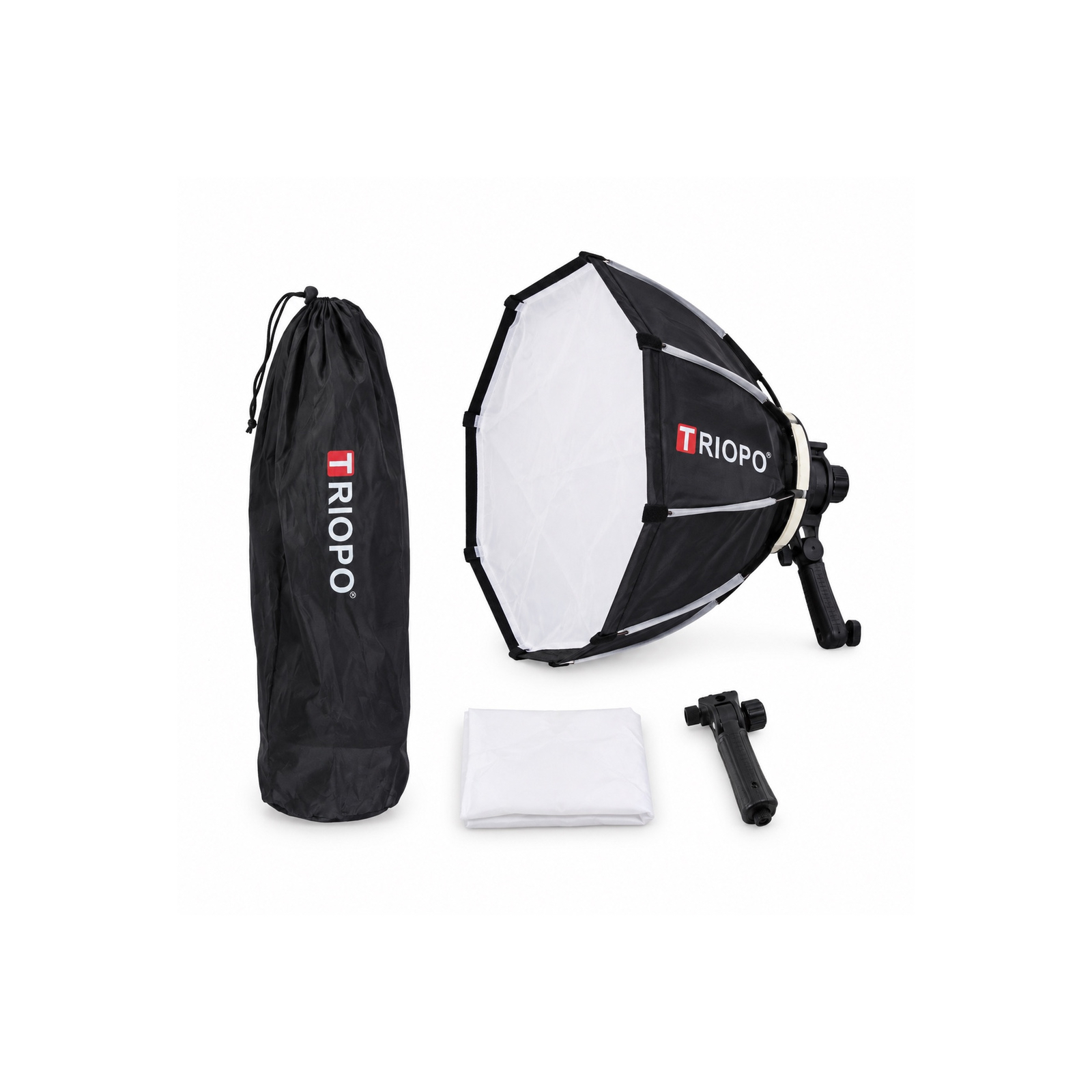 Softbox Portátil Triopo con Mango 65cm