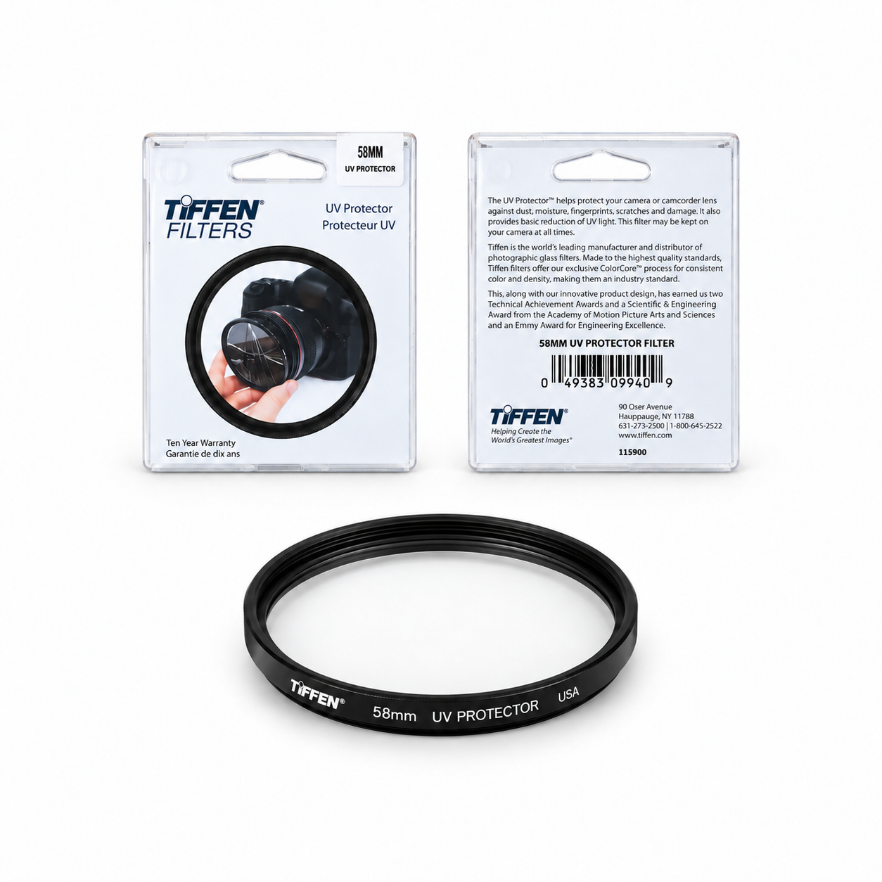 Filtro Tiffen UV Protector 58mm