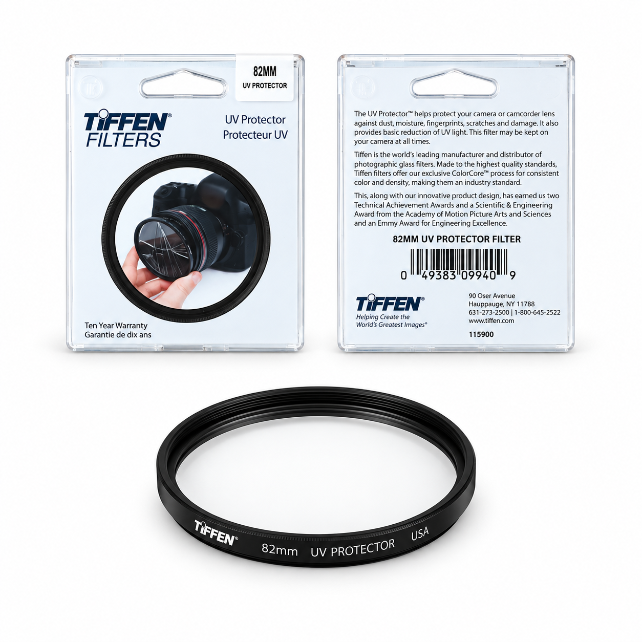 Filtro Tiffen UV Protector 82mm
